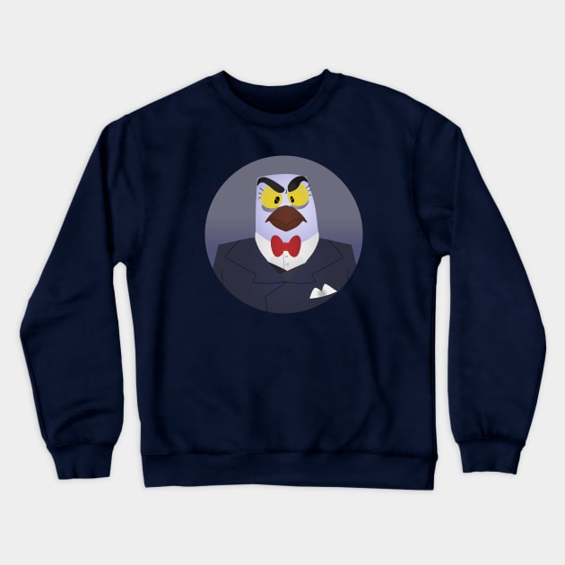 Legal Eagle - Bust Crewneck Sweatshirt by LegalEagleFeathers